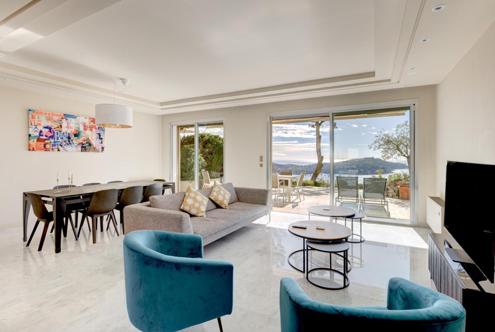 Giant Terrace On A Stunning View Apartment Villefranche-sur-Mer Ngoại thất bức ảnh