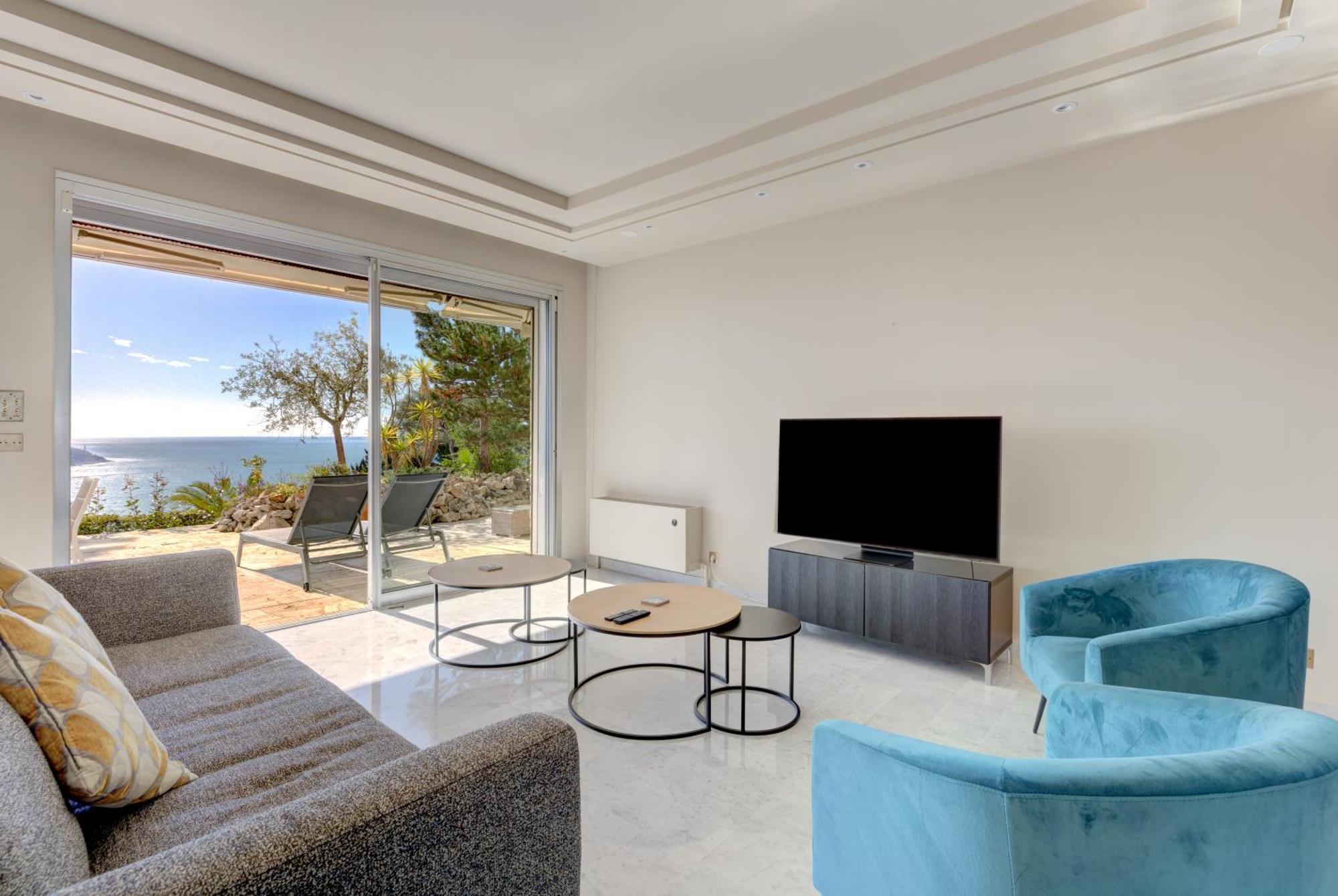 Giant Terrace On A Stunning View Apartment Villefranche-sur-Mer Ngoại thất bức ảnh