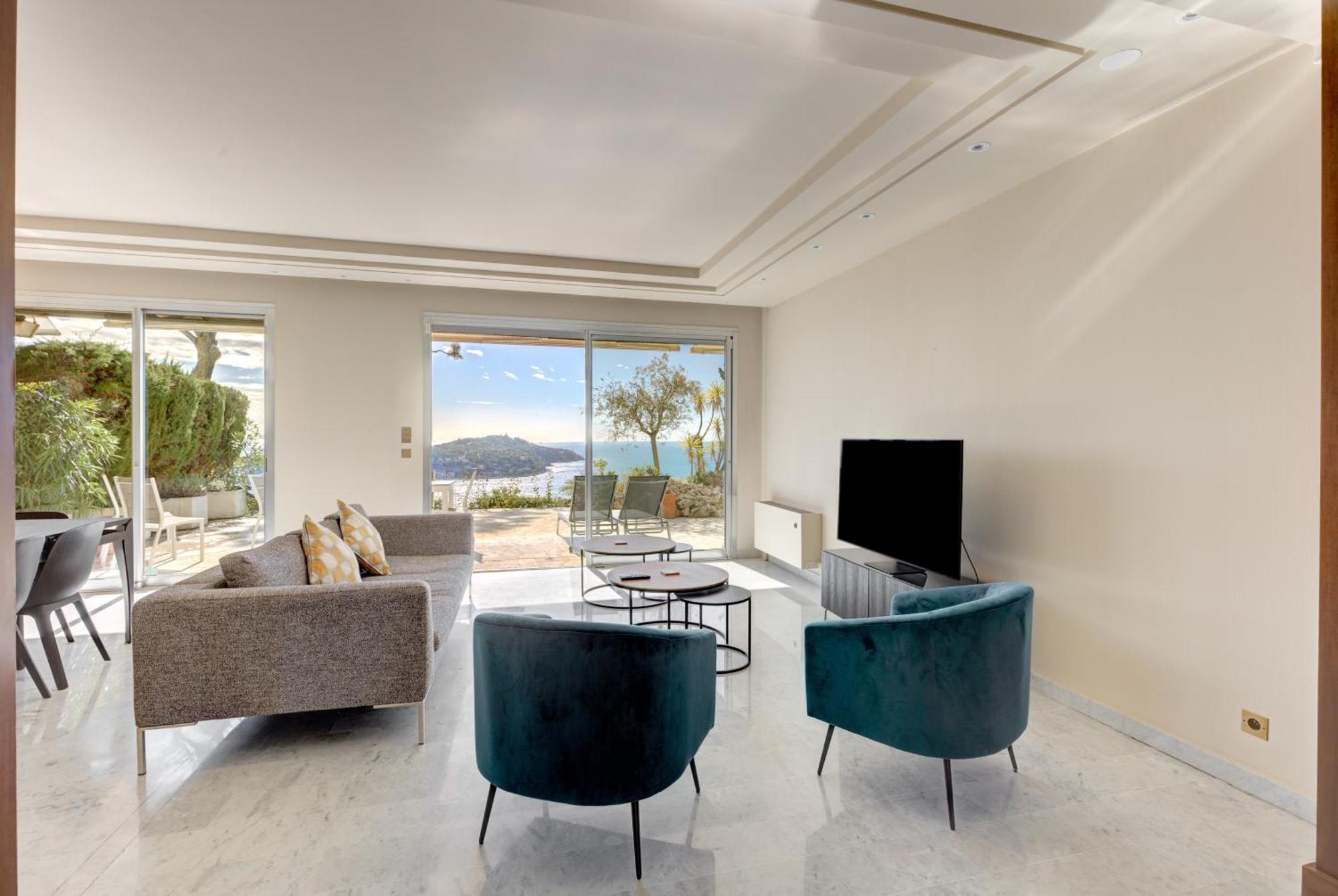Giant Terrace On A Stunning View Apartment Villefranche-sur-Mer Ngoại thất bức ảnh