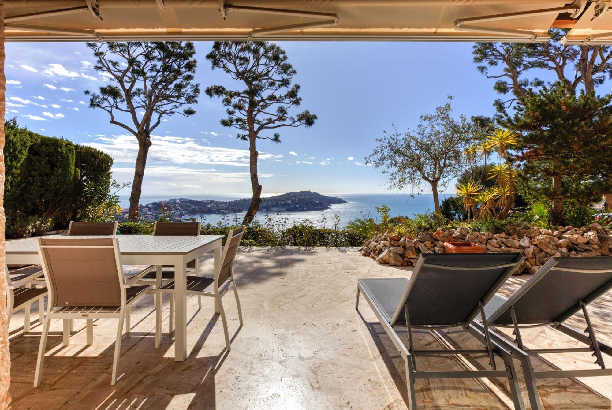 Giant Terrace On A Stunning View Apartment Villefranche-sur-Mer Ngoại thất bức ảnh