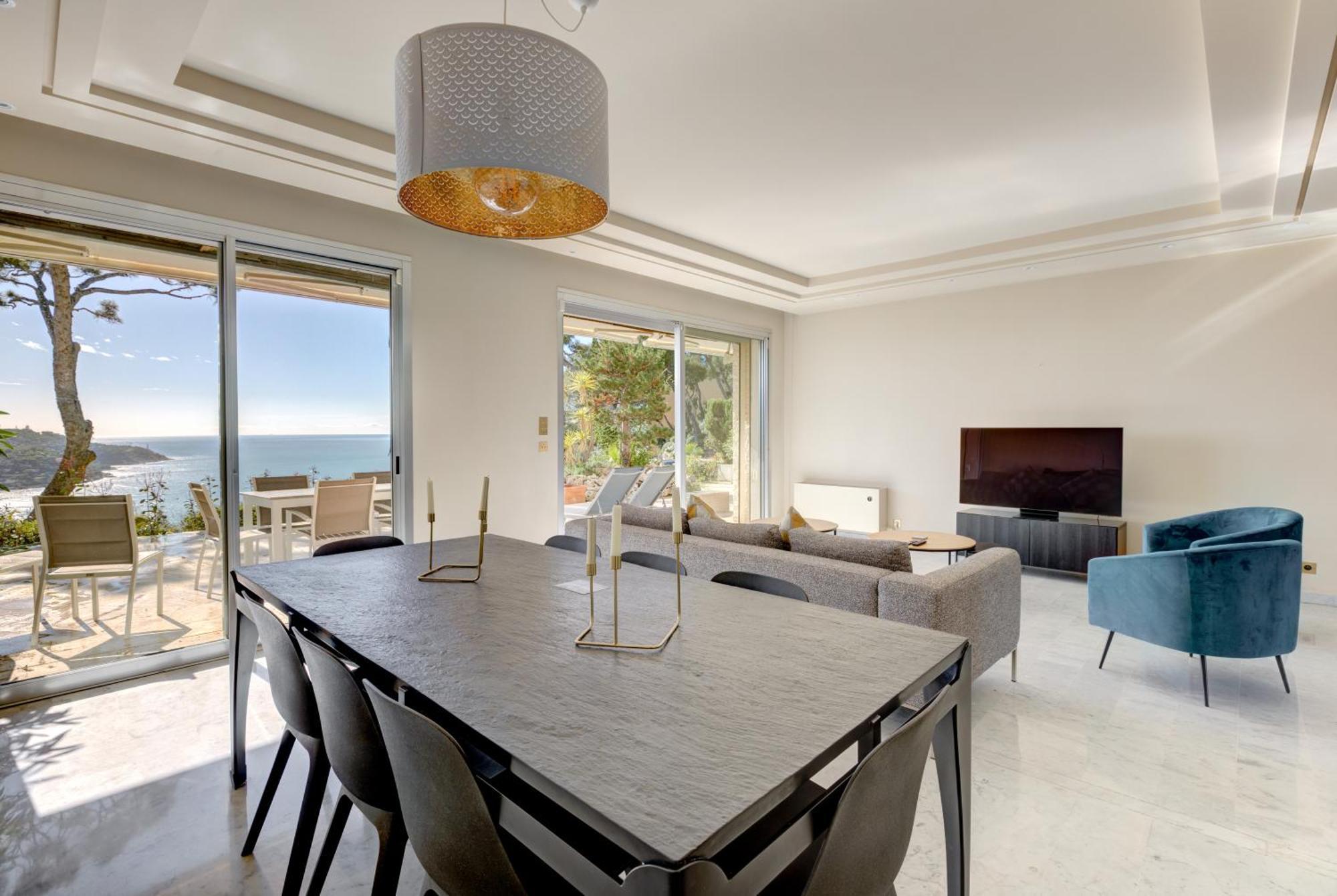 Giant Terrace On A Stunning View Apartment Villefranche-sur-Mer Ngoại thất bức ảnh