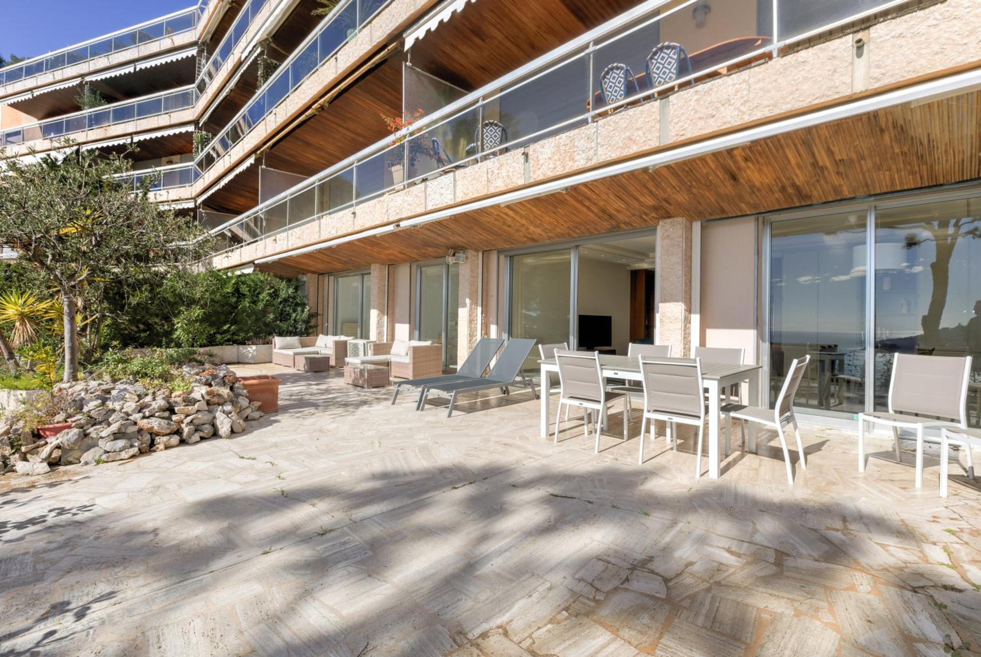Giant Terrace On A Stunning View Apartment Villefranche-sur-Mer Ngoại thất bức ảnh